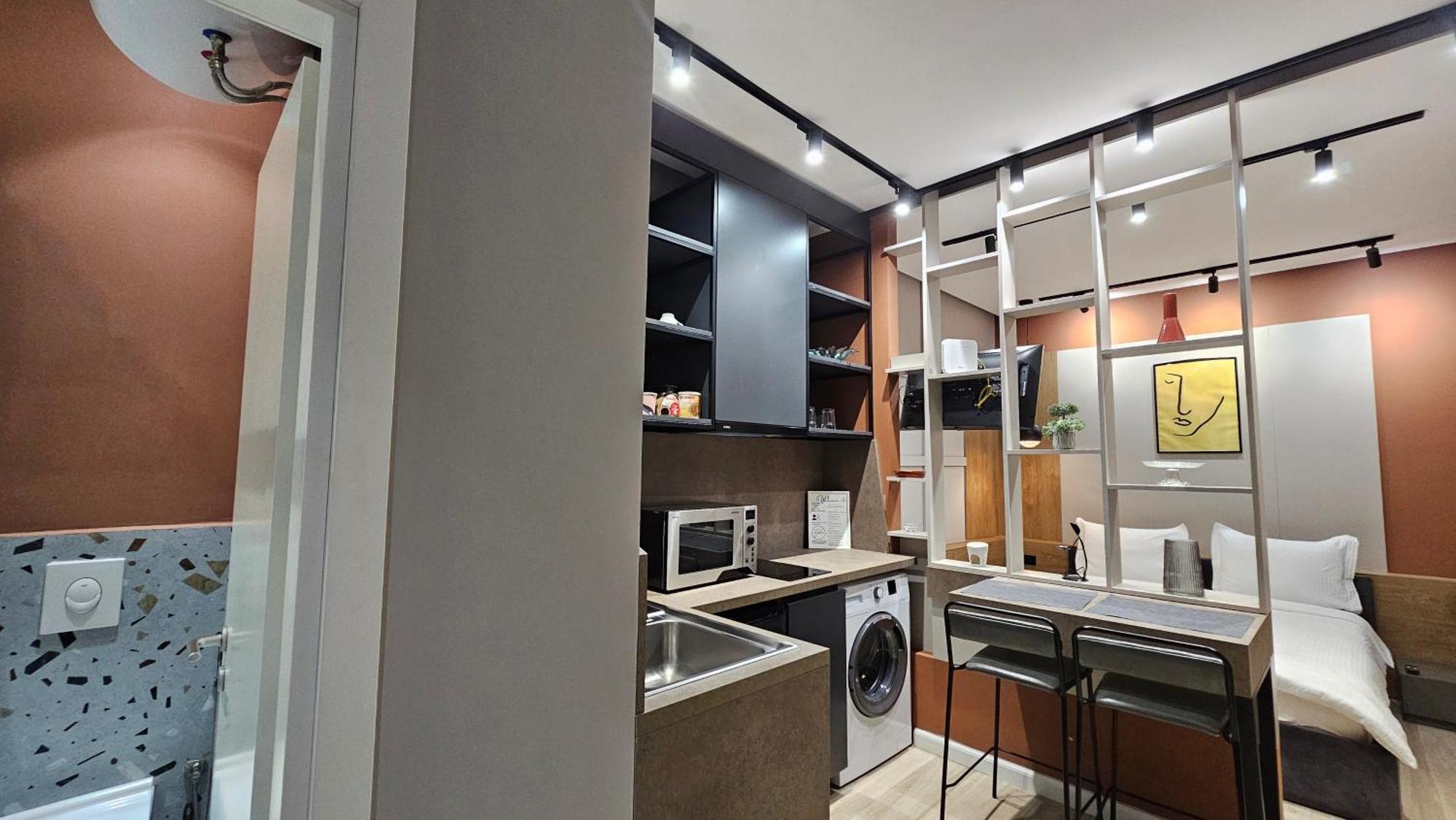 Tam Serviced Studio Apartments Next To Blloku Tiranë Ngoại thất bức ảnh
