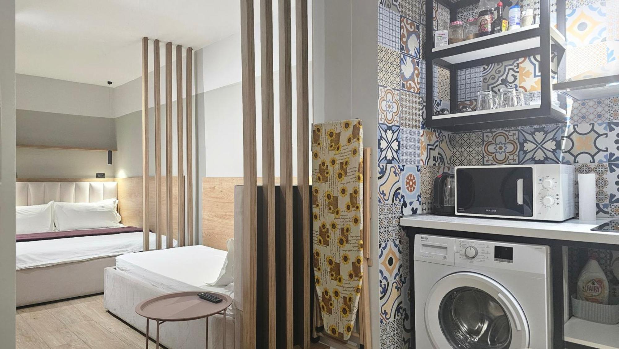 Tam Serviced Studio Apartments Next To Blloku Tiranë Ngoại thất bức ảnh